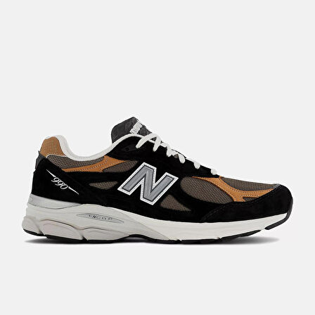 New Balance 990v3 Made in USA Black Tan Siyah Sneaker