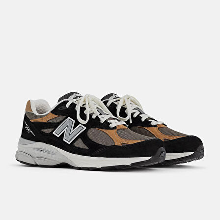 New Balance 990v3 Made in USA Black Tan Siyah Sneaker