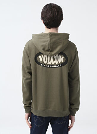 Volcom Kapüşon Yaka Kahve Erkek Sweatshırt Volcom Watanite Po Mıl Sweatshirt