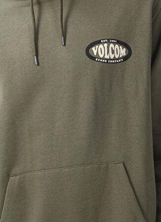 Volcom Kapüşon Yaka Kahve Erkek Sweatshırt Volcom Watanite Po Mıl Sweatshirt