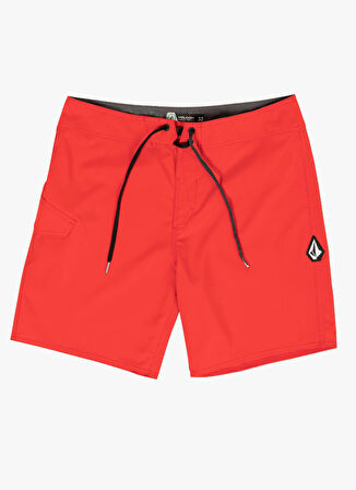 Volcom Kırmızı Erkek Kısa Şort Mayo A0812122_Volcom Lido Solid Mod 18 R