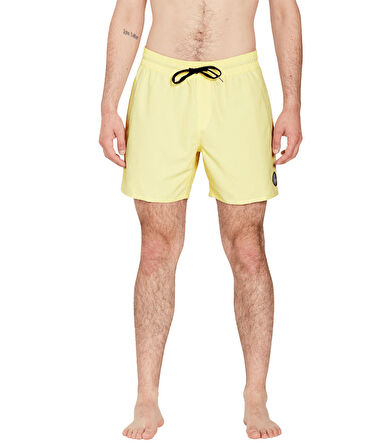 Volcom Sarı Erkek  Kısa Şort Mayo A2512306_Volcom Lido Solid 16 Dny