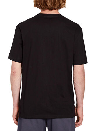 Volcom Siyah Erkek Bisiklet Yaka  T-Shirt A3512352_Volcom Crisp Stone Bsc Blk