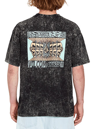 Volcom Siyah Erkek T-Shirt A4312315_Volcom Mind invasion Lse 2