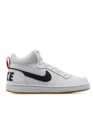 Nike Court Borough Mid Unisex Beyaz Günlük Spor Ayakkabı