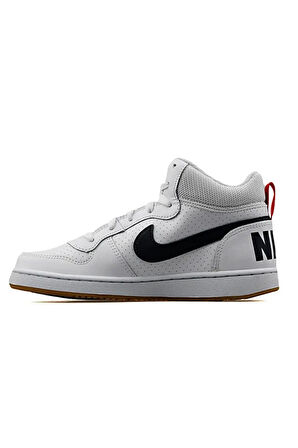 Nike Court Borough Mid Unisex Beyaz Günlük Spor Ayakkabı
