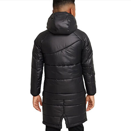 Nike Therma Fit Academy Pro 2in1 Çocuk Siyah Kapüşonlu Mont DJ6363-010