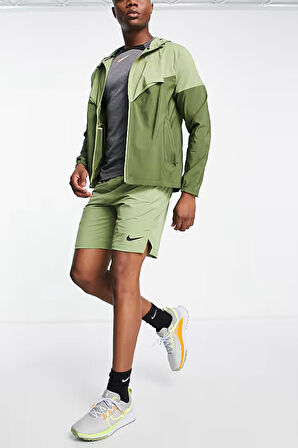 Nike Windrunner Running Recoverable Packable Full-Zip Hoodie Yeşil Erkek Ceket