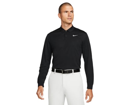 Nike M Nk Df Vctry Solid Ls Polo Erkek Polo Tişört DN2344-010