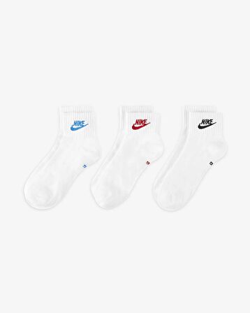 Nike U NK NSW EVERYDAY ESSENTIAL AN Renkli Erkek Çorap