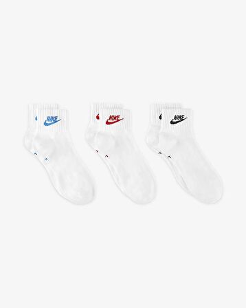 Nike U NK NSW EVERYDAY ESSENTIAL AN Renkli Erkek Çorap