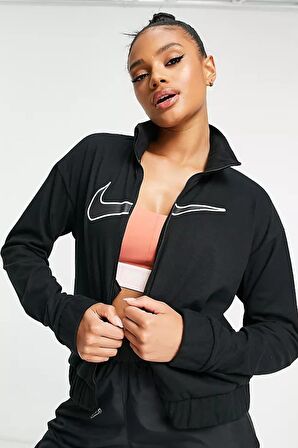 Nike Dri-Fit Swoosh Graphic Running Full-Zip Kadın Ceket