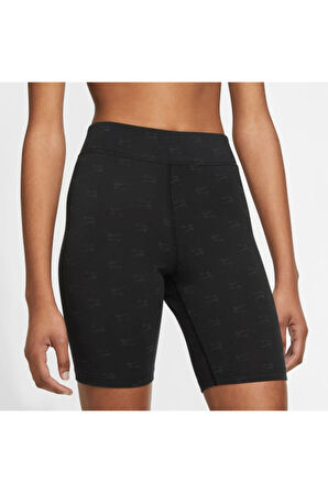 Sportswear Women's High Waist Bike Shorts Kadın Kısa Tayt DQ6577 010
