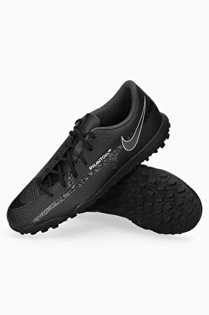 Nike Phantom GT2 Clup Tf Black Erkek Siyah Halı Saha Ayakkabısı
