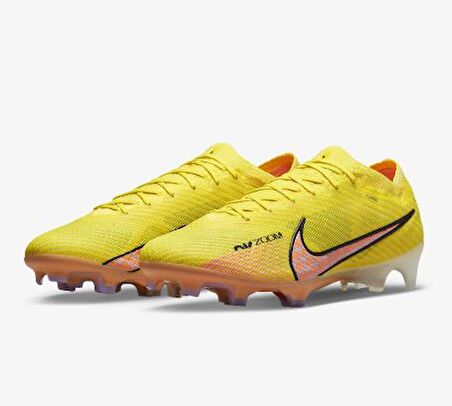 NİKE ZOOM VAPOR 15 ELİTE FG ERKEK SARI KRAMPON DJ4978780 P-93