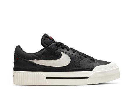 Nike WMNS NIKE COURT LEGACY LIFT SİYAH Kadın Günlük Ayakkabı