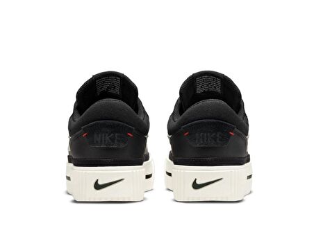 Nike WMNS NIKE COURT LEGACY LIFT SİYAH Kadın Günlük Ayakkabı
