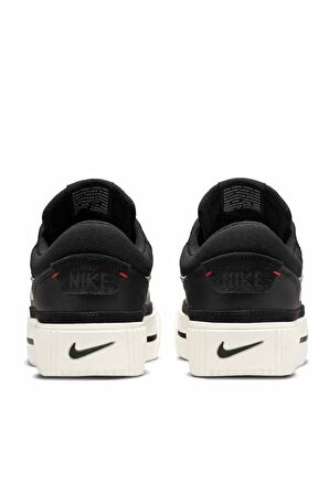 Nike Court Legacy Lift Kadın Günlük Spor Ayakkabı DM7590-001-Siyah