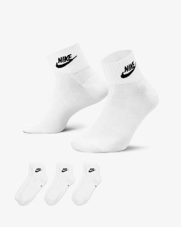 Nike U NK NSW EVERYDAY ESSENTIAL AN BEYAZ Erkek Çorap