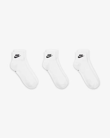 Nike U NK NSW EVERYDAY ESSENTIAL AN BEYAZ Erkek Çorap