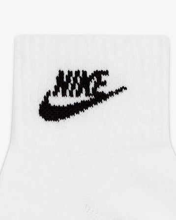 Nike U NK NSW EVERYDAY ESSENTIAL AN BEYAZ Erkek Çorap