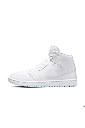 Air Jordan 1 Mid Sneaker Spor Ayakkabısı Dv0991-111 (BİR NUMARA BÜYÜK ALMANIZI ÖNERİYORUZ)