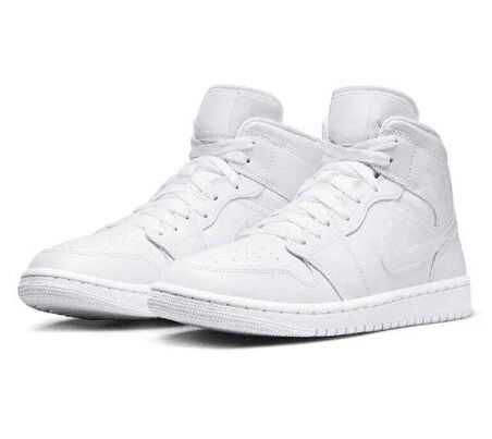 Air Jordan 1 Mıd Beyaz Erkek Sneaker Ayakkabı DV0991-111