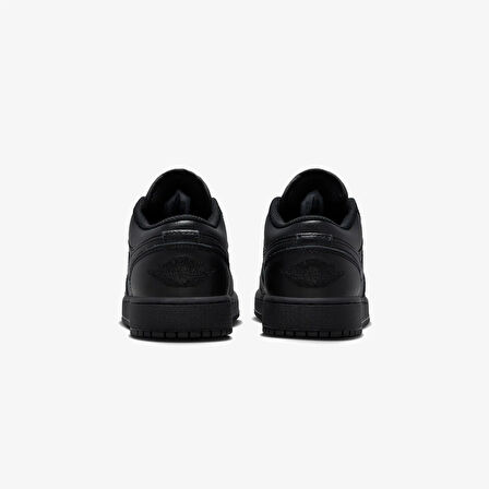 NİKE Jordan Air 1 Low Genç Çocuk Siyah Spor Ayakkabı