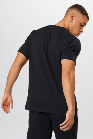 Nike Sportswear Clup Swoosh Siyah Erkek Spor Tişört 