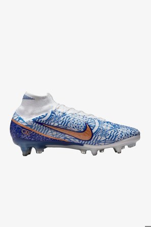Nike Zoom Mercurial Superfly 9 Elite Cr7 Sg-Pro Anti-Clog Traction Erkek Beyaz Krampon (Çim Zemin) DQ5294-182