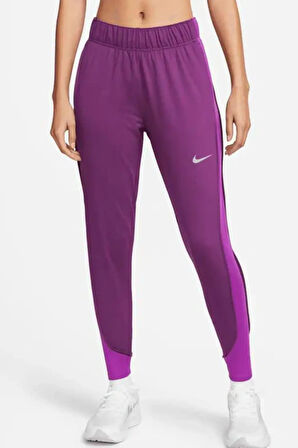 Nike Therma-FIT Essential Dar Kesim Fuşya Renk Kadın Spor Eşofman Altı