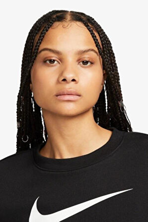 Nike Air Fleece Crew Siyah Kadın Sweatshrit