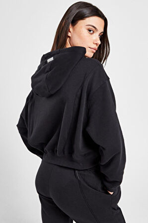 Nike Sportswear Air Fleece Hoodie Crop Oversize Kesim Kadın Sweatshirt