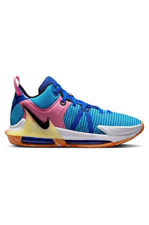 Lebron Witness VII Erkek Mavi Basketbol Ayakkabısı DM1123-400 ( Dar Kalıp)