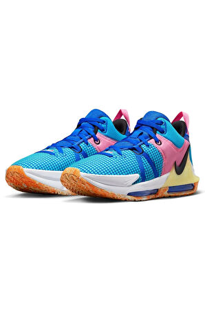 Lebron Witness VII Erkek Mavi Basketbol Ayakkabısı DM1123-400 ( Dar Kalıp)