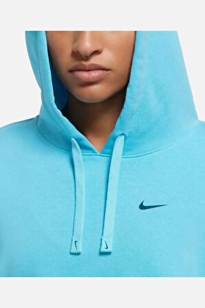 Nike Dri Fit Get Fit Hoodie Pro Oversize Kesim Kadın Spor Sweatshirt