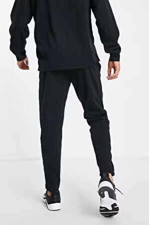 Nike Pro Dri-Fit Fleece Fitness Training Erkek Siyah Eşofman Altı