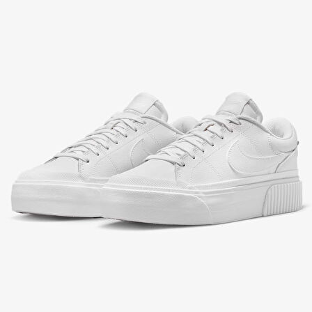 Nike WMNS NIKE COURT LEGACY LIFT Kadın Beyaz Spor Ayakkabı DM7590-101