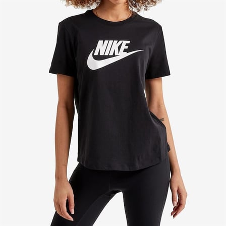 Nike W Sportswear Tee Essential Icon Futura Kadın Günlük Tişört DX7906-010