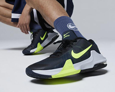 Nike NIKE AIR MAX IMPACT 4 SİYAH Erkek Basketbol Ayakkabısı