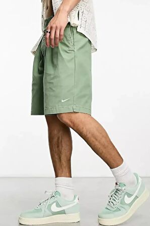 Nike Sportswear Life Pleated Chino Bol Kesim Erkek Kanvas Şort