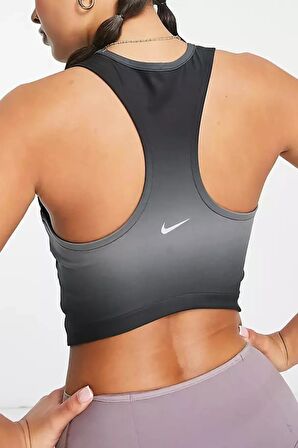 Nike Dri-Fit Swoosh Running Crop Kesim Kadın Spor Atlet