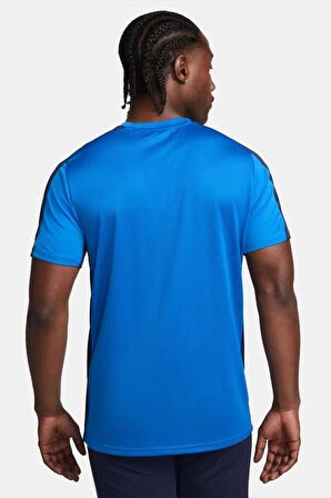 Nike Dri-FIT Academy23 Top SS DR1336-463 Mavi Erkek Antrenman Tişörtü
