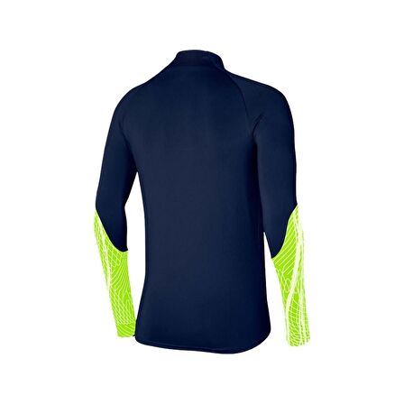 Nike DR2294 M Nk Dri Fit Strike Eşofman Üstü Lacivert-Neon Yeşil