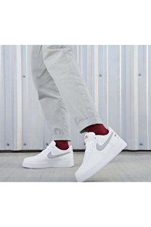 NIKE ERKEK AIR FORCE 1'07  SWOOSH SPOR AYAKKABI FD0666