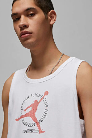 Nike Jordan MJ Flight Mvp Tank Beyaz Erkek Spor Atlet 