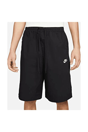 Oversized Erkek Siyah Şort Short Dm6917-011