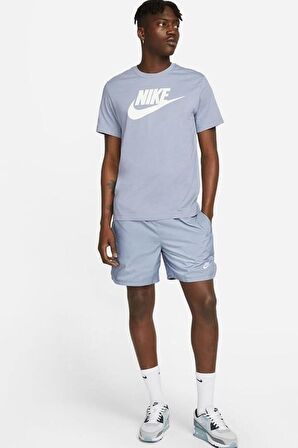Nike Sportswear Tee Futura Açık Mavi Erkek Spor Tişört