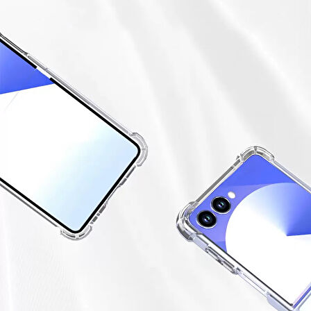 Gpack Samsung Galaxy Z Flip 7 uyumlu Kılıf AntiShock Korumalı Silikon