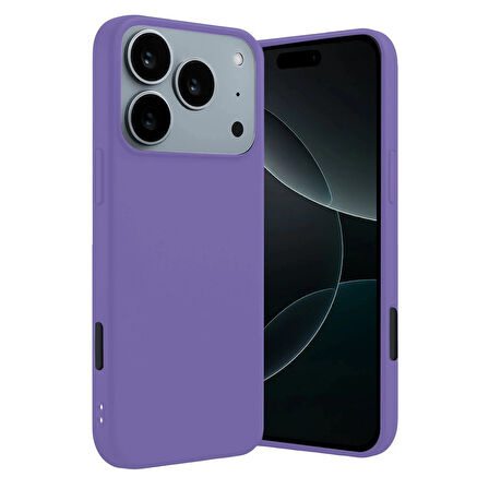 Gpack iPhone 17 Pro uyumlu Kılıf First Mat Renkli Lüx Silikon